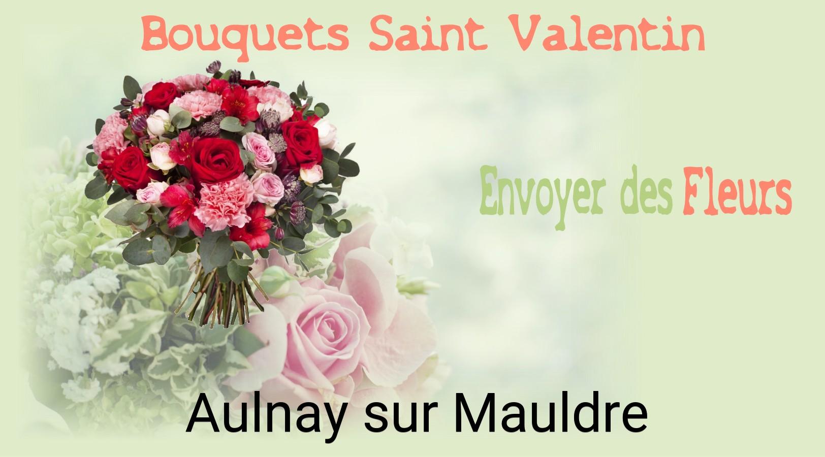 Roses de Saint-Valentin livrées à Aulnay-sur-Mauldre